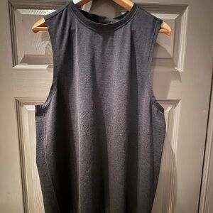 VRST Circuit Seamless Space Dye Charcoal/Grey Tank Top Size XL